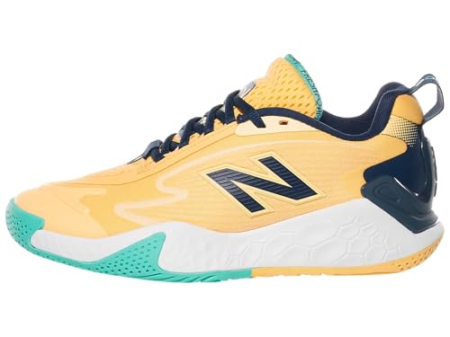 New Balance New Balance Womens Fresh Foam X CT-Rally V1 Tennis Shoes Clementine/NB Navy 7.5 Medium