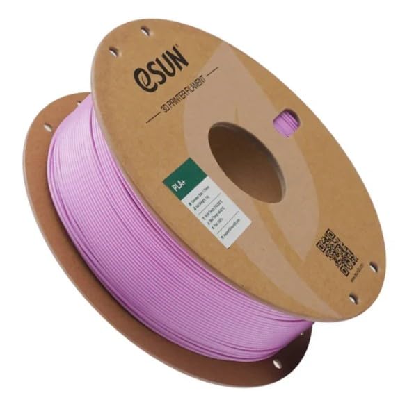 Image of eSUN PLA+ 3D Printing Filament 1.75mm High Speed Filament Speedy PLA Plus for Fast Printing, Dimensional Accuracy + /- 0.03mm, 1KG (2.2 LBS) Lilac