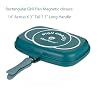 Lorren Home Trends Die-Cast Aluminum Cookware Set, 14 Piece, Non-Stick, Induction Compatible, Green #5