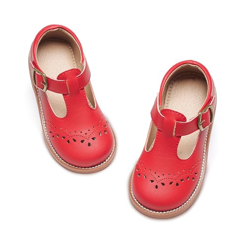 Image of Otter MOMO Toddler /Little Girls Mary Jane Slip-on School Uniform Party Dress Shoes