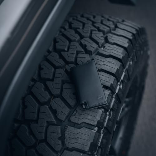 Ekster Parliament AirTag Wallet | Smart Wallets for Men | Apple Air Tag Wallet with RFID Blocking Protective Layer | Slim & Minimalist Money Holder with Push Button for Quick Card Access (Nappa Black)4