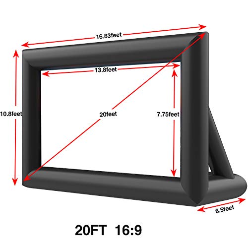 Ppxia DYPM-01 Inflatable Movie Screen Outdoor Projector Screen 20Ft thumb #6