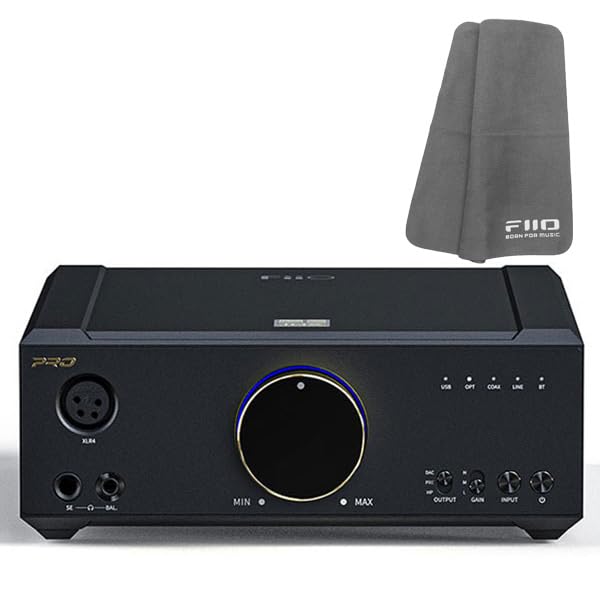 Amazon.co.jp: 《ロゴ入りクロスプレゼント》FIIO DAC内蔵 ヘッドホン 