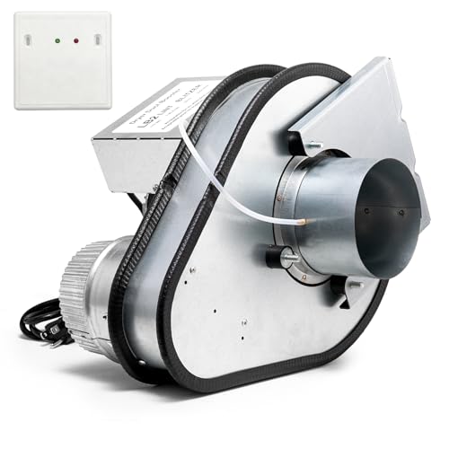 CONGKAILU Dryer Duct Booster Fan, LB2 Dryer Duct Booster Fan with Automatic Activation 4' DBF2 - Zero Maintenance, No-Clog