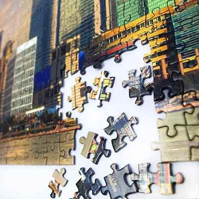 Puzzle panoramico personalizzato - 2000 pezzi - Puzzle personalizzato da una vostra foto, puzzle personalizzato di grande formato, puzzle da una vostra foto preferita