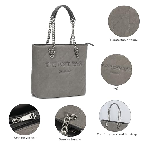 Image of Chinllo Tote Bag for Women, Medium Top Handle Handbags Purse