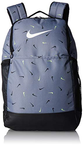 ナイキ ユニセックス 大人用 ナイキ ブラジリア ミディアム バックパック - 9.0 全面プリント Misc グレイ