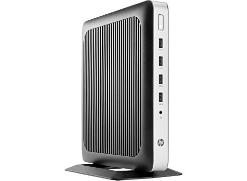 Image of HP 3BG75UT#ABA t630 Thin Client - Tower Desktop - 8 GB RAM - 128 GB Flash - AMD Radeon R7 - Black /Silver