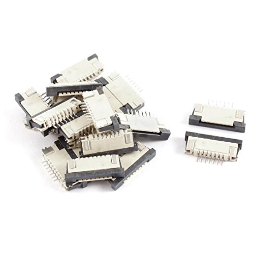 Conector flexible para cable plano 7 pines 1.0mm 20 piezas miniatura 1
