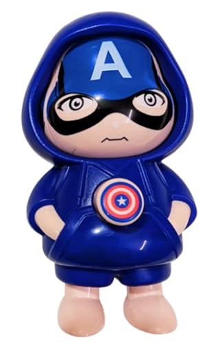 Image of Toy Face Changing Doll Key Holder Cartoon Character Keychain for Men Gifts