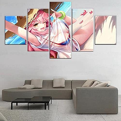 Art mural de salon motif bikini plage pour transformer votre intérieur en havre marin