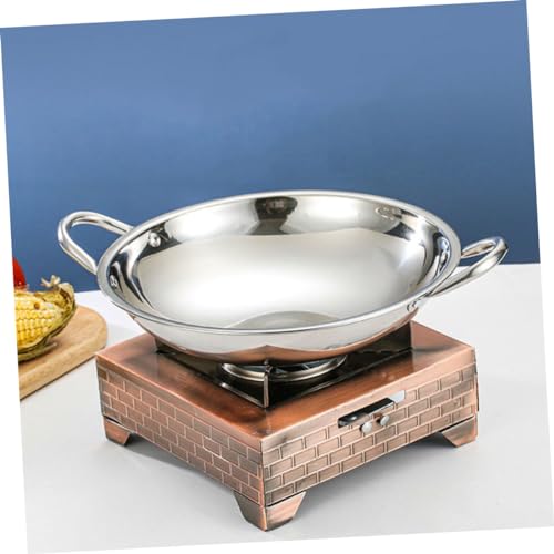 Wok de acero inoxidable SECFOU miniatura 4