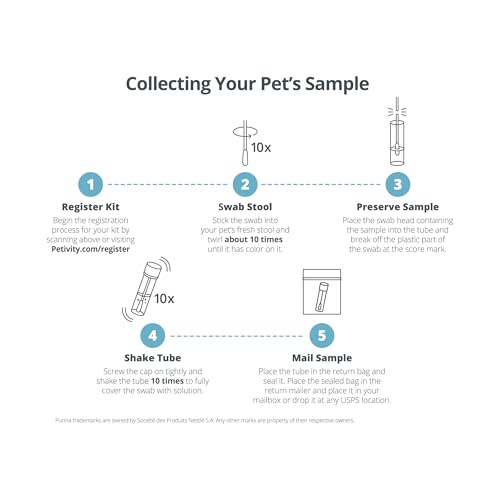 82% Off Petivity Microbiome Analysis Kit for Cats & Dogs