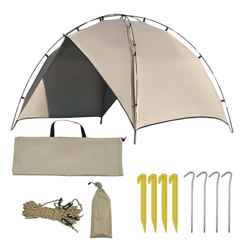 Zuasdvnk Tienda de campaña al aire libre – Tienda de campaña al aire libre de tamaño familiar – Toldo plegable instantáneo portátil para la familia, adultos, senderismo, mochileros, viajes, picnic