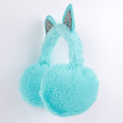 Chuangli Winter Warm Cat Ear Muffs For Women Girls Cute Catear Earmuff Ladies Headband Faux Fur Outdoor Plush Ear Warmers #TOP7