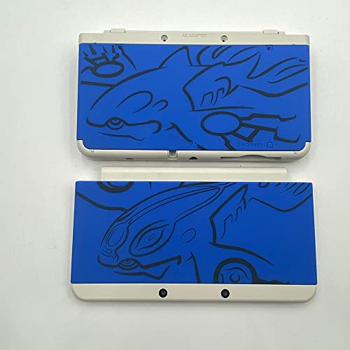 Image of 2015 for New 3DS Replacement Front Faceplate Back Plates Part Shell Housing Case Cover (Blue Gem)