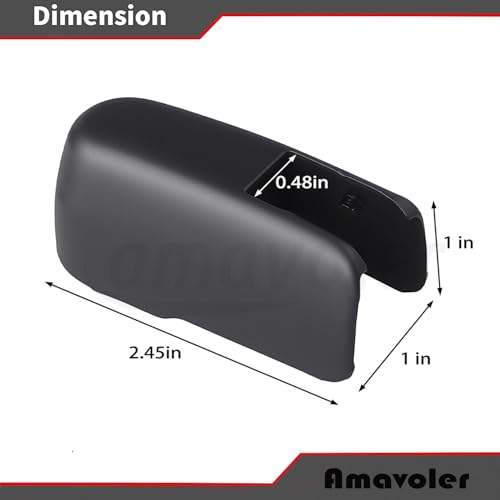 Amavoler 76721-SCV-A01 Rear Windshield Wiper Arm Nut Cover Cap Aftermarket Replacement Accessory Fit for Honda CR-V 2007-2011, Element 2003-2011, Odyssey 2011-2015. by amavoler - Image 2