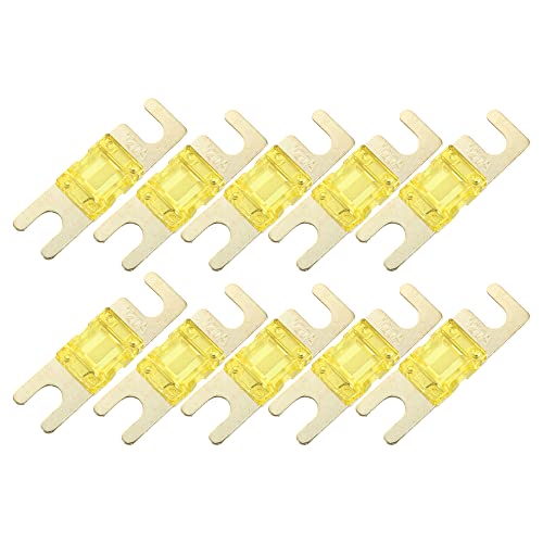 X AUTOHAUX 10 fusibles 120A AFS Mini ANL automobile