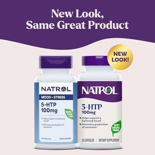 Natrol 5-HTP 100 mg, for a Balanced Mood, 30 Capsules - image 2