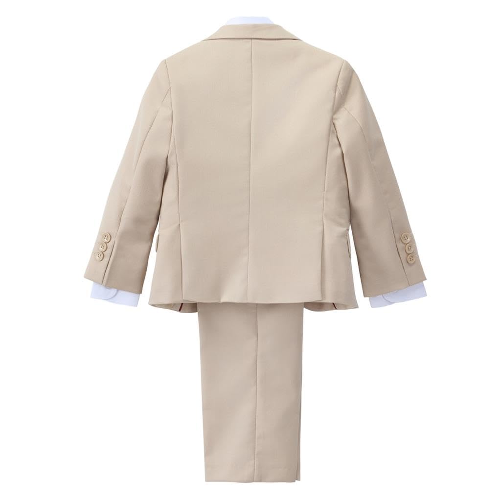 Lito Angels Smoking-Anzug für Kleinkinder Jungen, 5-teilig mit Blazer Weste, Schmale Passform, 2-13 Jahre, Blau/Marineblau/Schwarz/Khaki/Grau