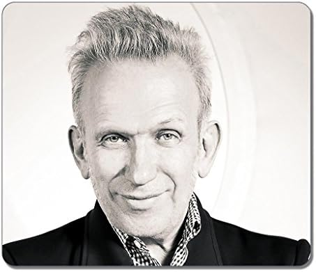 Mouse pads,(Black)12 X 10 X 0.12in.Non-Slip Rubber Mouse Pad[Natural rubber,Durable heat-resistant Precision Fabric]Rectangular Gaming Mouse Pad-Dj 9 Jean Paul Gaultier