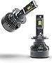 CHOPDARK H7 LED Headlights Conversion Kit Bulbs 4080 LED Chips Super Bright 120W 30000Lm 6500K Cool White 2 Thermal Copper Tube Canbus Ready Error Free 2pcs