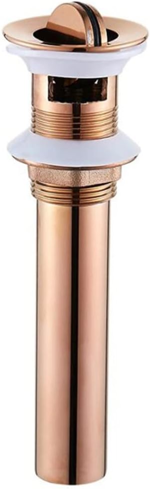 Brass Basin Drain Strainer Vessel Sink -up Drainer with Overflow Bathroom Accessories (Color : C, Size : 2.6 inch) (C 2.6 inch)