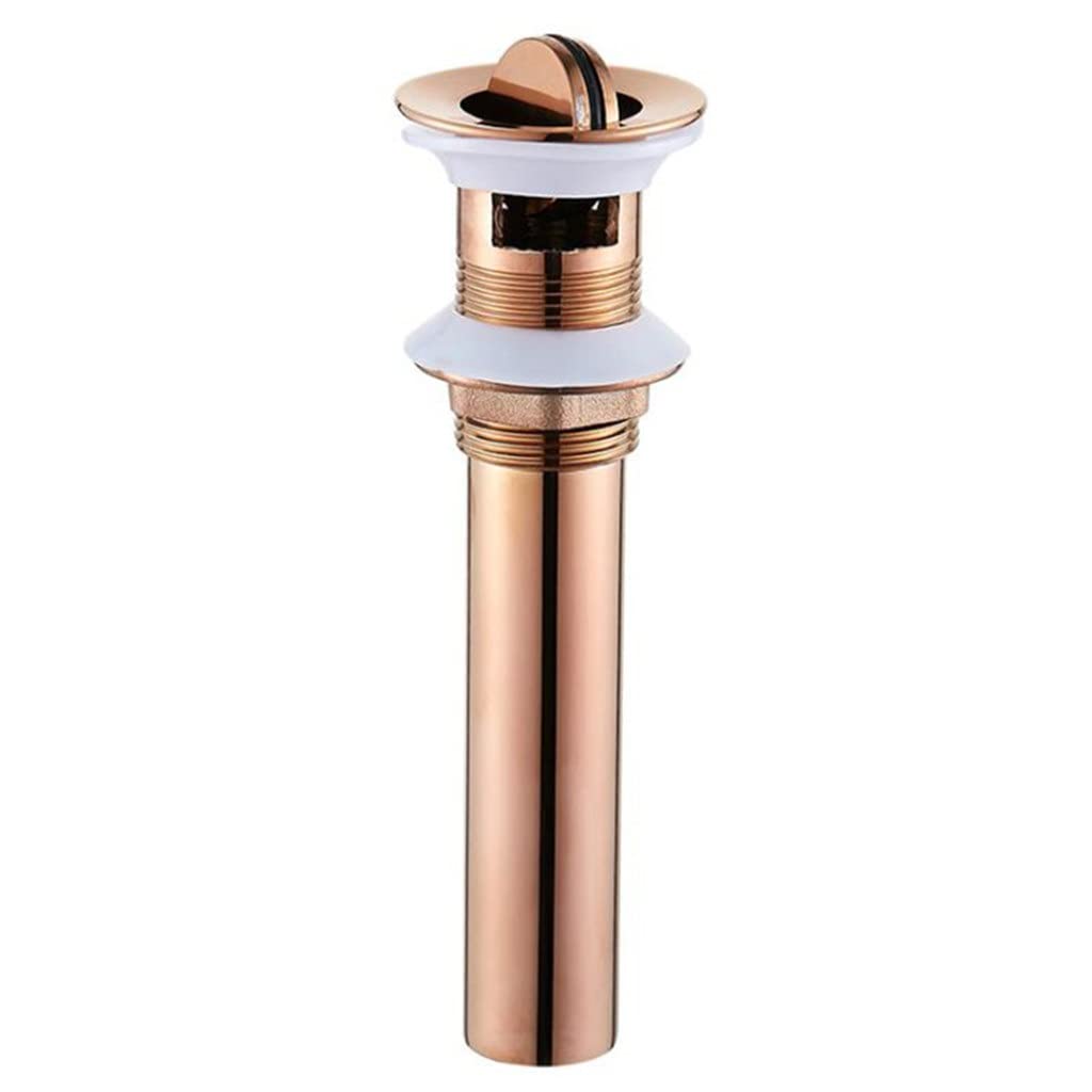 Italiano: Drenaggio del lavandino del Bacino di Ottone Drenaggio del -up del lavello con Gli Accessori del Bagno di troppopieno(3-Pack)