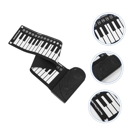 VICASKY 1 Jeu De Claviers De Piano À 49 Touches Pour Enfants Piano Musical Piano Pour Enfants Piano Pliable À 49 Touches Piano Enroulable À 49 Touches Piano Éducatif Enroulable - Les Beatles, Paul McCartney, John Lennon, RIngo Starr, George Harrison VICASKY 1 Jeu De Claviers De Piano À 49 Touches Pour Enfants Piano Musical Piano Pour Enfants Piano Pliable À 49 Touches Piano Enroulable À 49 Touches Piano Éducatif Enroulable – Image 6