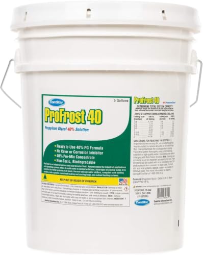 ComStar ProFrost 40 5 gal Propylene Glycol Heat Transfer Flu...
