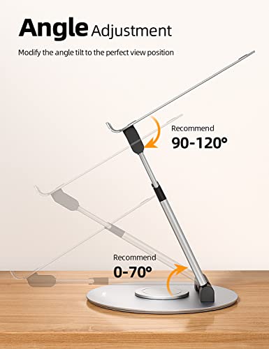 Nulaxy Telescopic 360 Rotating Laptop Stand — view 4