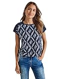 Das sommerliche Damenshirt kann ideal zu Shorts, Jeans oder Röcken getragen werden
