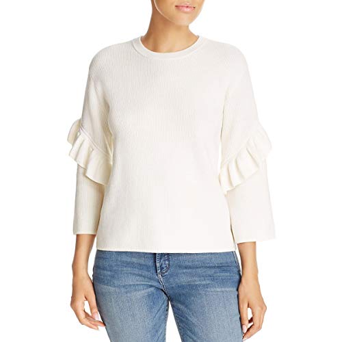 Tory Burch Ashley Sweater Pullover (L) Ivory