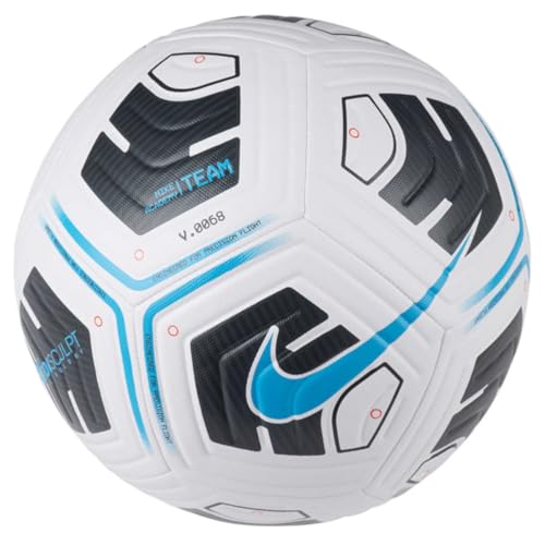 Nike CU8047-101 Academy Recreational soccer ball Unisex Adult WHITE/BLACK/TOTAL ORANGE Siz