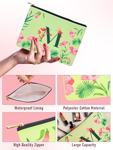 Image of DOODLE Monogram M Diary Gift Set - B6 Soft Bound Ruled Notebook with Tote Bag & Zipper Pouch - Premium Stationery Gift Set for Women & Girls | Perfect Personalised Gift Set for Women's Day