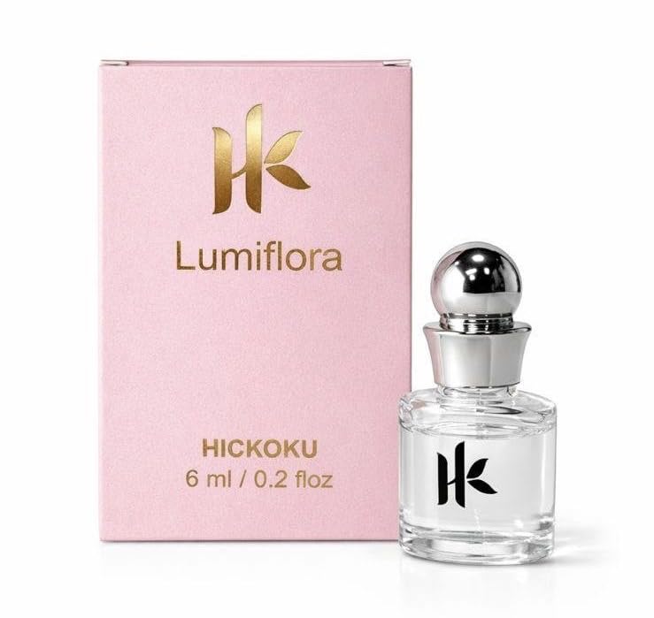 Hickoku Lumiflora Floral Attar Perfume Oil for Women, Rose