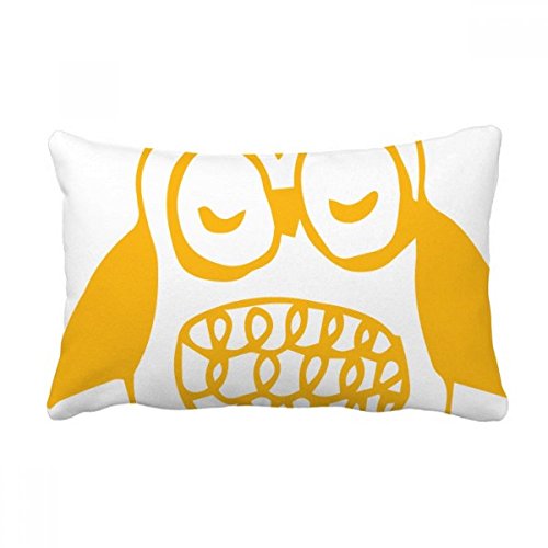 Coussin hibou multicolore 40x60cm DIYthinker pour canapé - 2