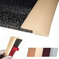 Maxiroc Floor Transition Strip Self Adhesive Carpet Wood Tile Vinyl Flooring Laminate Transition Cover Edge Trim Gap Doorway Threshold for Uneven Floors Heights Within 5 mm (40 inches, Beige Cream)