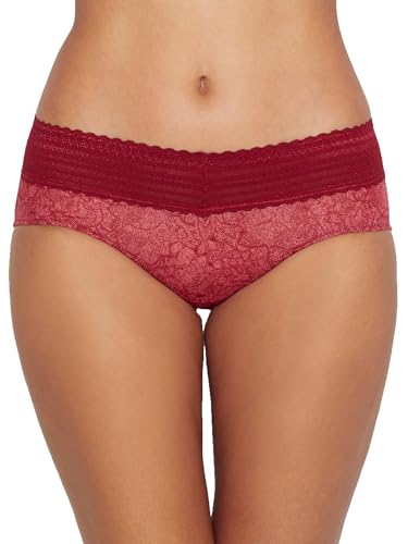 Image of Warner's womens No Pinching No Problems Dig-free Comfort Waist With Lace Cotton Hi-cut Rt2091p