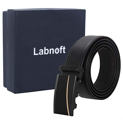 Image of Labnoft Men's PU Leather Auto Lock Belt