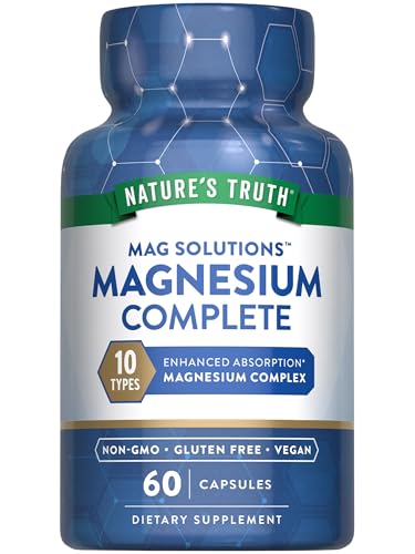Natures Truth Magnesium Complex Supplement 10 Forms | 300mg | 60 Capsules
