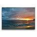 CALVENDO Nature Toile en Textile de qualité supérieure 75 x 50 cm Quer Coucher de Soleil Kauai Hawaii