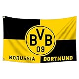 DecrPlus Soccer Ball Team Flag 3X5Ft Football Fan Club Outdoor Flag, 36x60 inch, Yellow