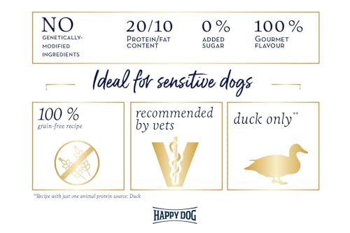 Happy Dog Supreme Sensible France 11 kg - Trockenfutter, Geschmacksrichtung Ente