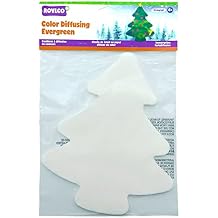 Color Diffusing Evergreen Trees Christmas Crafts for Kids, Holiday Classroom Art Projects, Winter Tree Decorations & Watercolor Craft Activity 50 Die-Cut Shapes