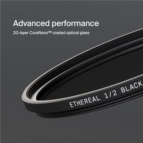 Filtre 58mm Urth Black Mist 1/2 Plus pour effet cinematographique doux - 4