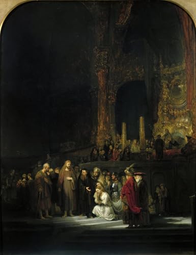 Tableau peinture murale nordique Rembrandt pour décoration de la chambre
