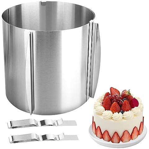 Adjustable CTDMJ Mousse Cake Ring Mold Cover