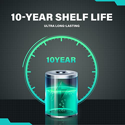 Power Flash Aa Batteries With Fresh Date - 40 Industrial Pack - Ultra Long Lasting All Purpose Double A Alkaline Battery #TOP3