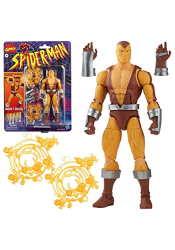 Boneco Marvel Legends Series Figura de 15 cm com Acessórios - Marvel’s Shocker - F3694 - Hasbro, Mar
